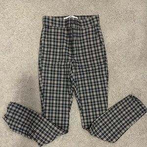 Hollister Plaid Pants